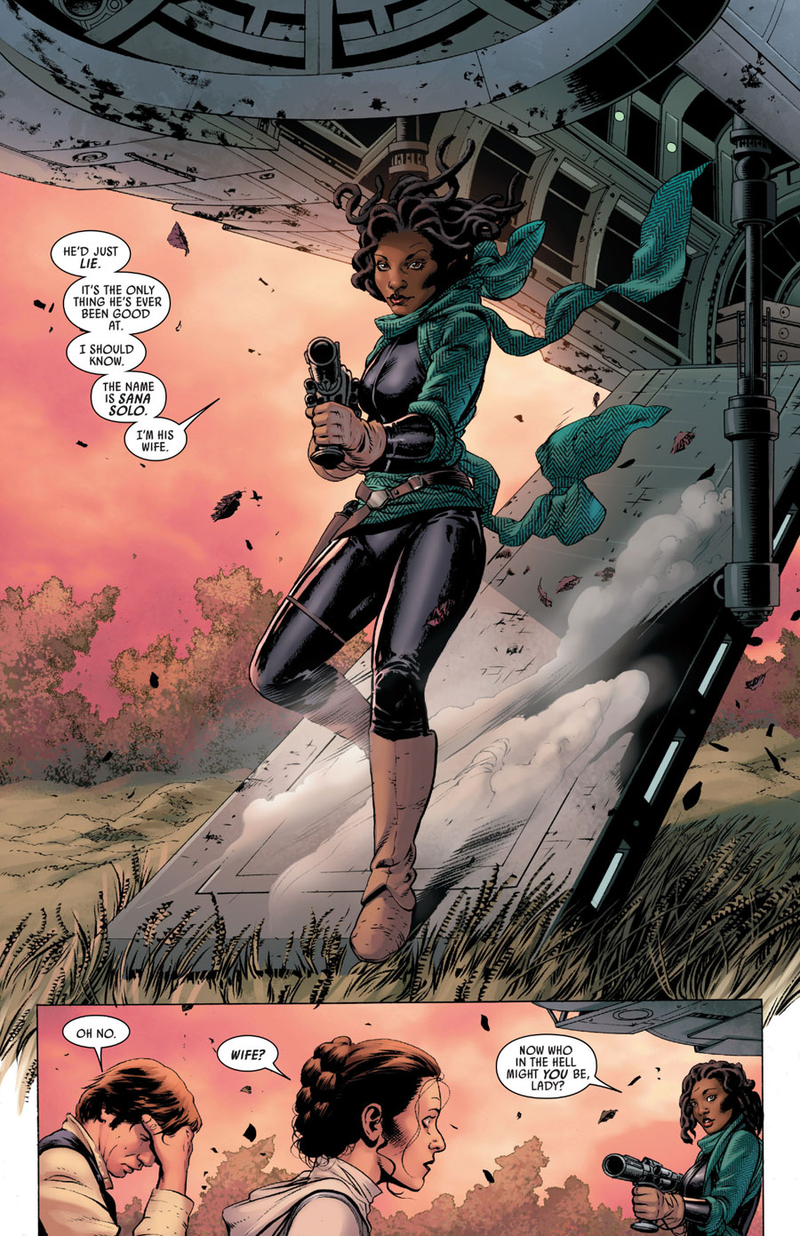 Illustration for article titled The New, In-Canon Star Wars Comic Just Did Something Completely Insane
